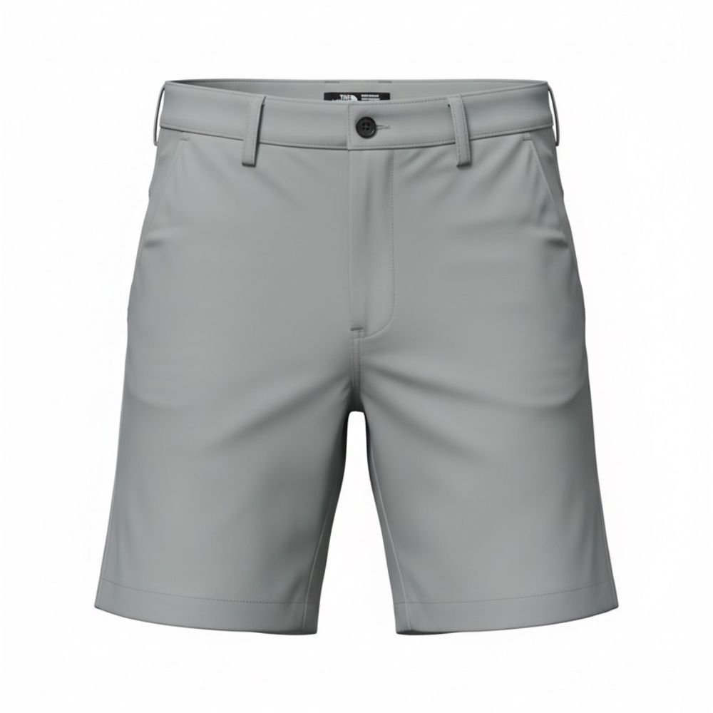THE NORTH FACE MENS GRAY FLAT FRONT SHORTS SIZE 34